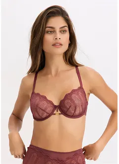 Reggiseno con ferretto in pizzo raffinato, bonprix