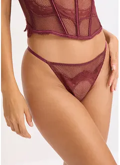 Tanga con pizzo pregiato, bonprix