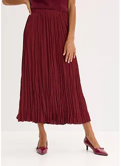 Gonna in satin stropicciato, bonprix