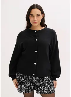 Cardigan con bottoni decorativi, bonprix