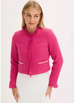 Blazer cropped in bouclé, bonprix