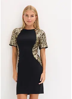 Miniabito con paillettes, bonprix