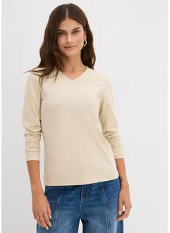 Maglia aderente a maniche lunghe, bonprix