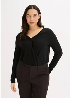 Body in misto viscosa fluente, bonprix