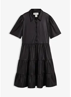 Miniabito in materiale lucido, bonprix