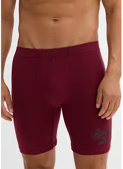 Boxer aderenti lunghi con cotone (pacco da 3), bonprix