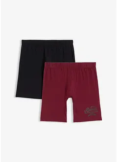 Boxer aderenti lunghi con cotone (pacco da 3), bonprix