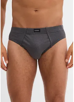 Slip alto con cotone (pacco da 5), bonprix