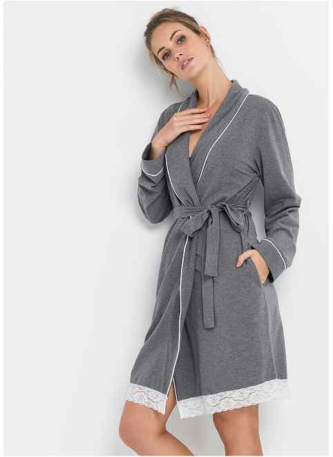 Accappatoio Morbito Leggero Donna UK Nightwear – Vestaglia Corta Lusso In Cotone