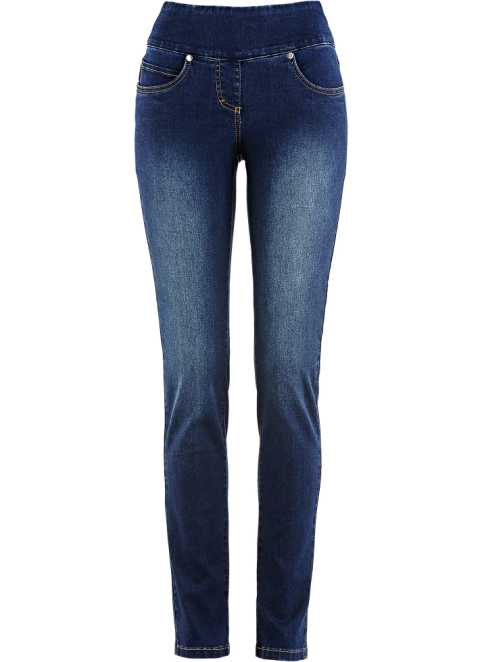 Bonprix Donna Abbigliamento Intimo Intimo modellante Nero Jeans elasticizzati modellanti 