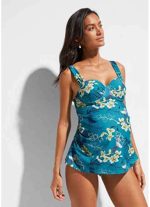 Tankini Due Pezzi Taglie Forti Costume Da Bagno Due Pezzi Minetom Donna Tankini Stampato Taglie Forti K 1033983 - Foto 8