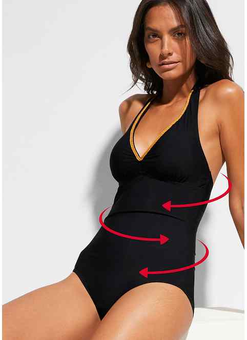 Costume Effek viola bikini triangolo da donna con coppette estraibili