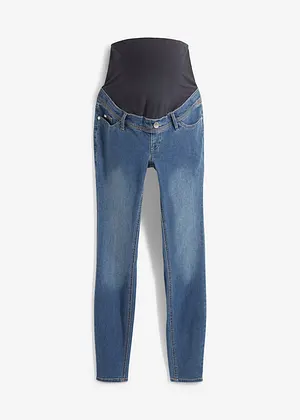 Jeans premaman comodi con gambe aderenti Blu medio denim regular