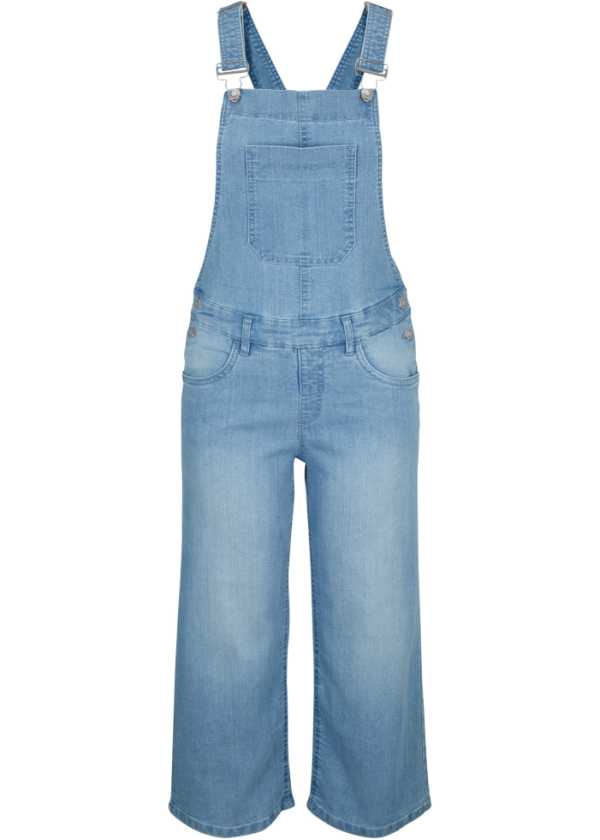 Blu Bonprix Donna Abbigliamento Tute e salopette Salopette Tuta di jeans 
