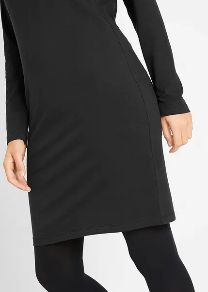 abito a maniche lunghe e ginocchio, , con un design in