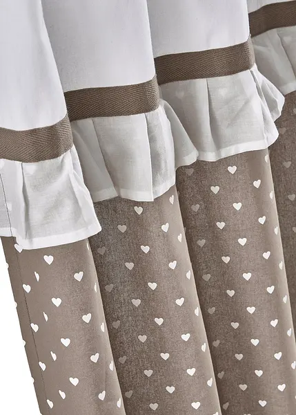 Fermatende In Pelle PU Vintage Marrone - Set Da 4 Cinghie Regolabili Per Tende, 67 Cm - 5