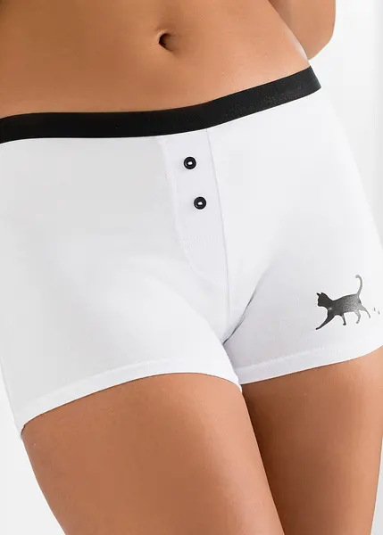 Boxer Donna Dim (Pacco Da 5) | In Cotone Ed Elastan, Comodi E Colorati, Marchio Francese - 2