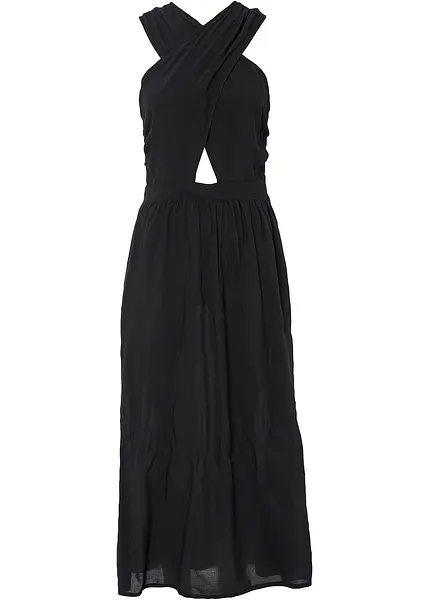 ワンピース Chloe Abito maxi con dettagli cut-out Black Chloe Cut Out Maxi Dress - Black | Parallel