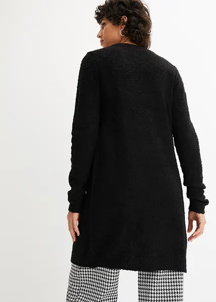 Cardigan Casual A Maglia Con Motivo A Trecce, Manica Lunga - Foto 11