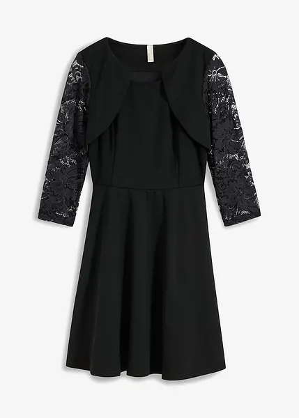 Abito elegante con pizzo