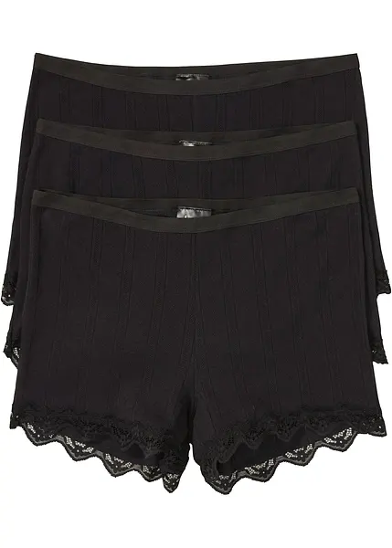 Boxer da donna piacevomente avvolgenti con incantevole pizzo