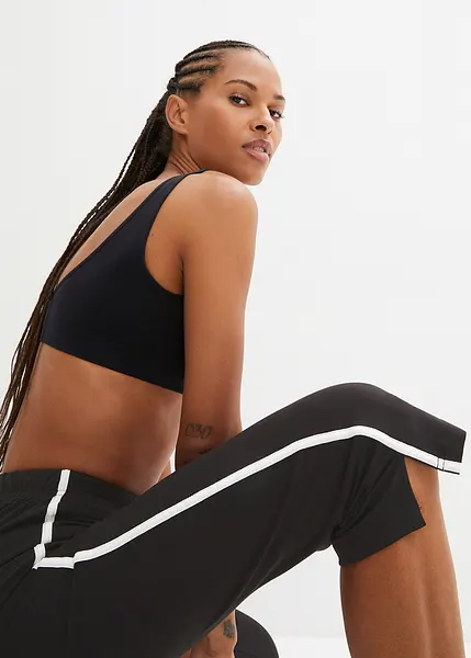 Pantaloni da yoga capri neri donna - SHEIN ALIA
