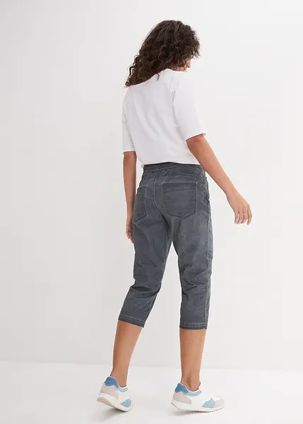 Capri Pants Jeans Pinocchietti Pantaloni Pinocchietto Con Laccetto