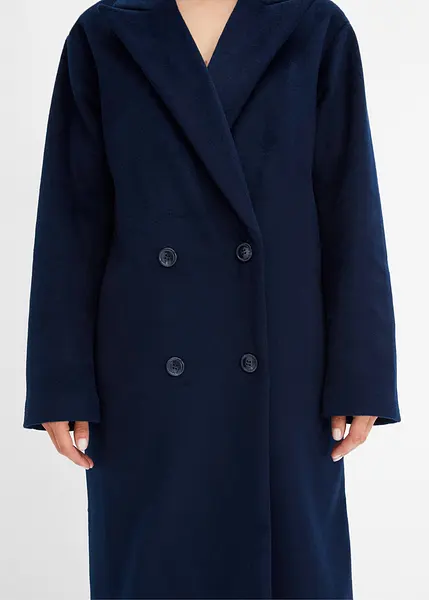 Cappotto classico Blu scuro