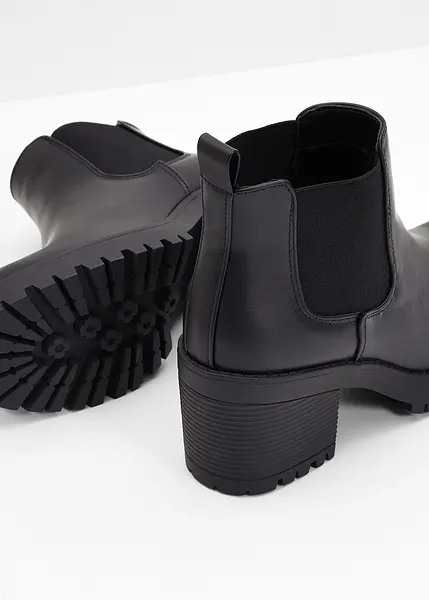 Gicoiz Donna Square Toe Tacco a Blocco Stivali Inverno