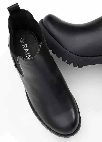 Stivali Chelsea Donna Con Punta Quadrata E Tacco A Blocco, Comodi E Alla Moda, Altezza Tacco 6 Cm, Altezza Stivale 11 Cm, Circonferenza Apertura 25 Cm