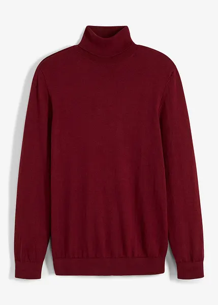 TOM TAILOR Maglione da Uomo Strutturato a Maglia con Colletto Troyer, 13160-knitted Navy Melange, S