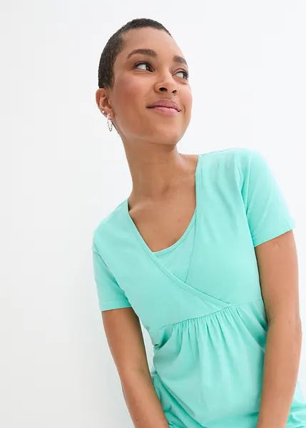 Maglietta pratica e comoda sia per la gravidanza che per l
