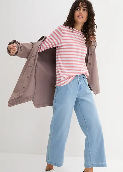 Abito Maniche Lunghe In Cotone Youlebao Per Bambina – Stile Casual Con Righe E Motivo Animale (Rosa, 7 Anni) - 4