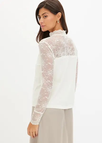 Bonprix maglia con pizzo online