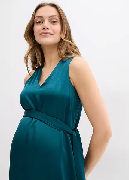 Elegante abito prémaman, perfetto da indossare anche dopo il parto