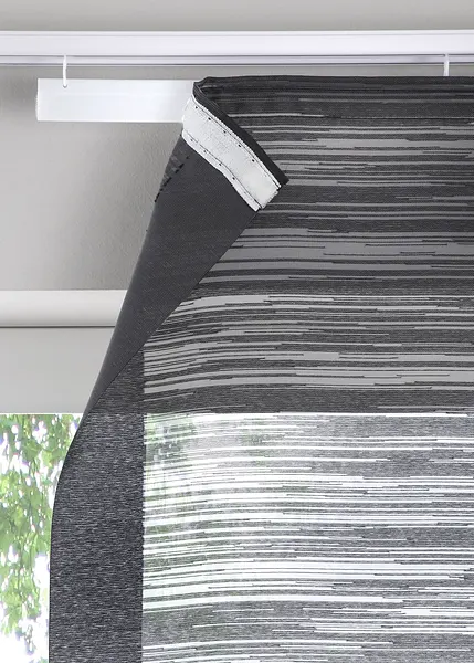 Set di 2 tende in voile bianco 70x200 cm Candide - douceur d'intérieur