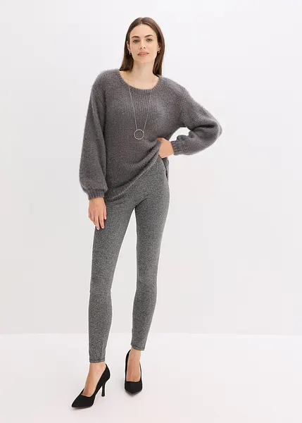 MODSGUE Thermoleggings da donna foderati, termici, per controllo