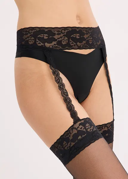 Calze Reggicalze Donna 20 DEN - Collant Sottili Con Cuciture Dietro E Punta Invisibile