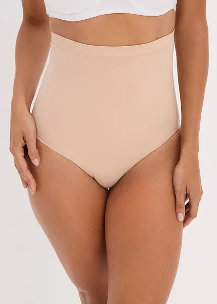 Perizoma vita alta modellante - BEIGE - 20.00