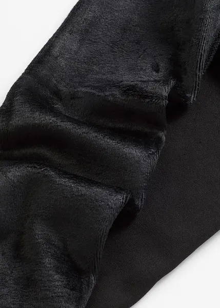 Riou Leggings da Donna Invernali Caldi Leggings Pantaloni Elasticizzato Vita Alta Leggings Termici con Fodera in Pile Leggings Felpati