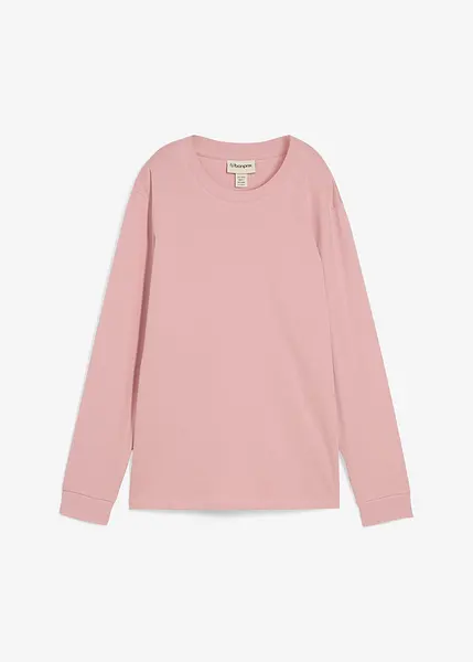 Florboom Tunica Donna Maniche Lunghe - Casual Girocollo Tinta Unita, Coprente Con Orlo Curvo, Leggera