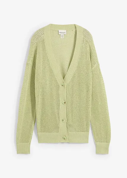 Cardigan Femme Taille Unique Vert - Printemps/automne, Mode Colorée, Neuf Avec étiquettes