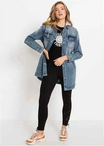 Giacca trucker in denim Donna | Blu | Diesel