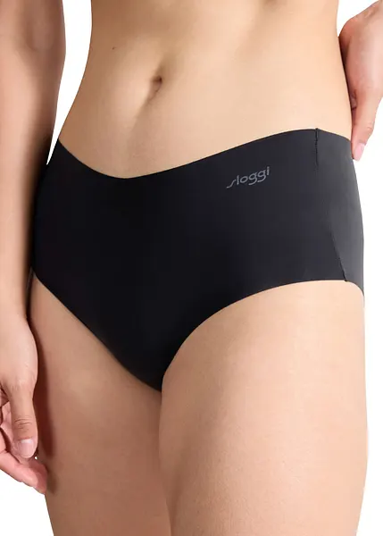 Pacco da due culotte coprenti Nero marrone