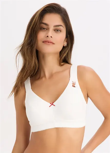 Reggiseno moderno senza ferretto con cotone biologico in
