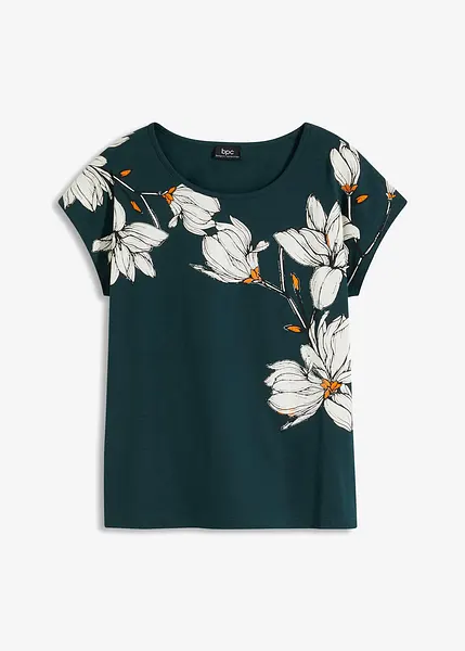 Camicia a fiori con maniche corte - BIANCO - Kiabi - 13.00