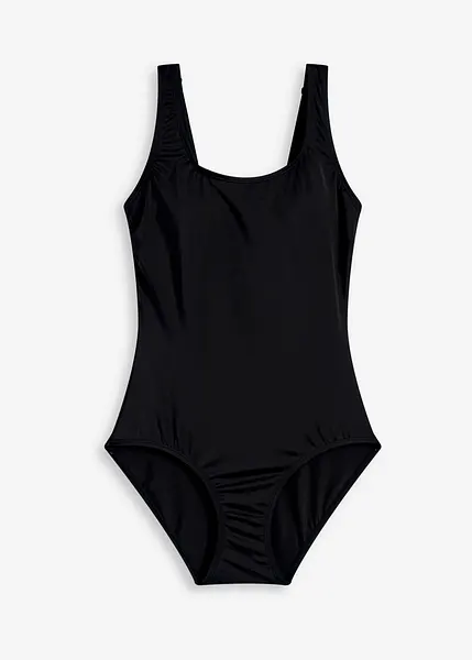Abito Da Bagno Con Orlatura In Stile Batik, Coppe Morbide E Drappeggio Sul Corpino