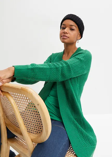 Cardigan da donna a maniche lunghe, oversize, cardigan