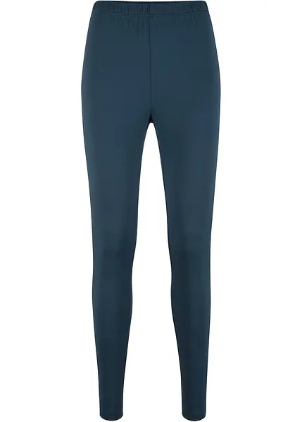Leggings Termici Invernali Da Donna, Foderati In Pile, Vita Alta, Opachi, Colore Blu Scuro, Taglia 38/44, Elastici E Caldi, Per Sport E Tempo Libero