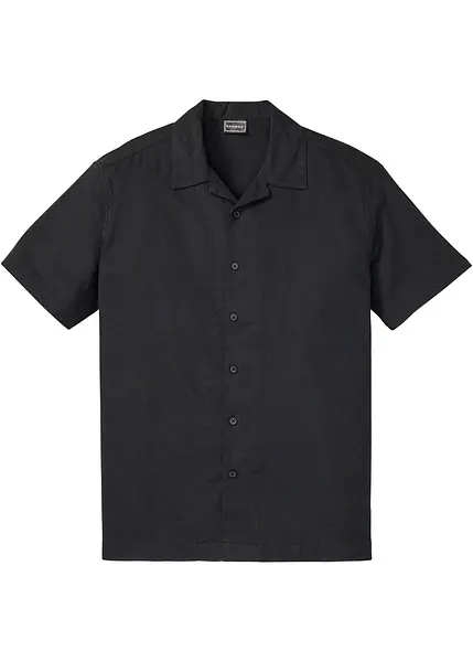 Per uomo Camicia Camicia Estiva Abbigliamento da spiaggia Camicia in cotone e lino Camicia con Bottoni